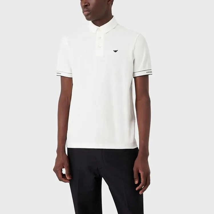 EMPORIO ARMANI Polo Shirt Men's White-4