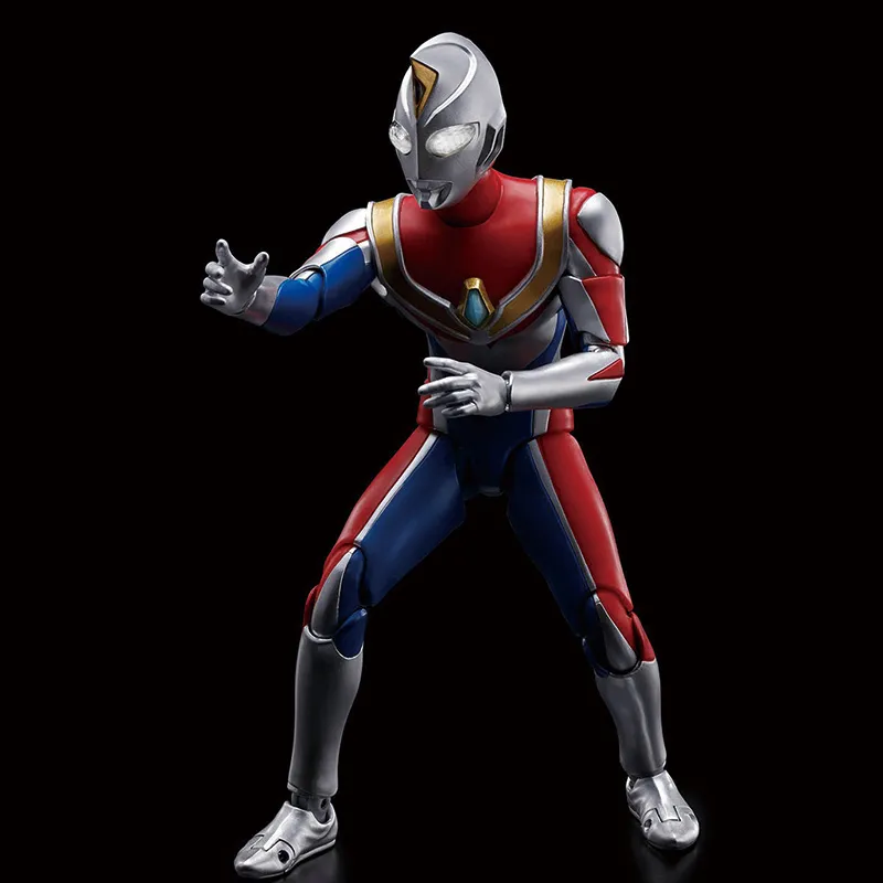 BANDAI S.H.Figuarts Real Bone Chiseling Technique, Ultraman Dyna, Shiny Version Action Figures 15cm-2