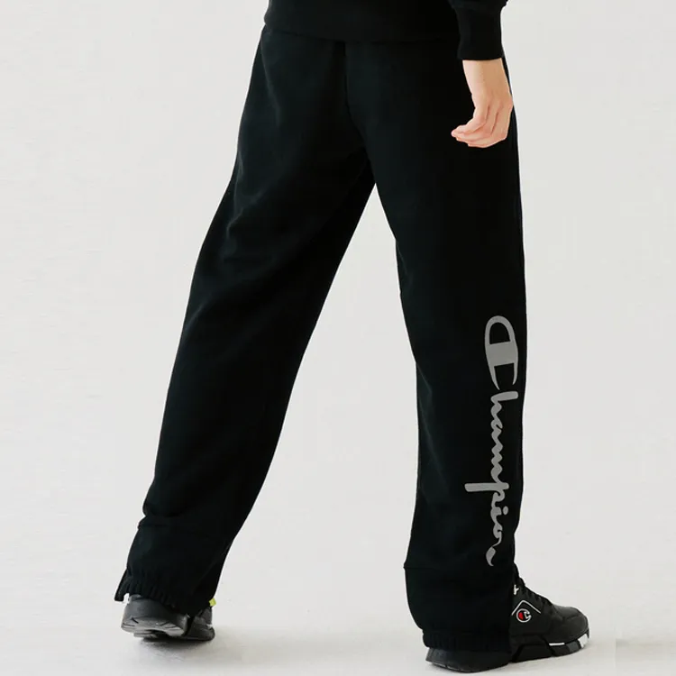 Champion Straight Casual Pants US Version Men's Black-4
