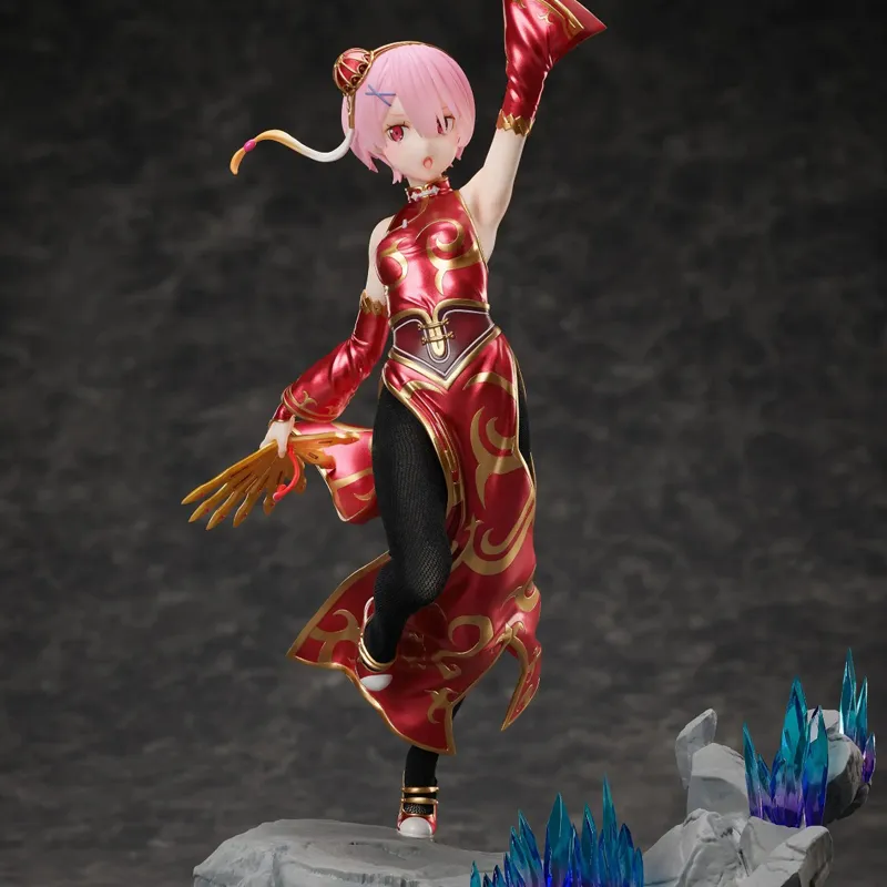 FURYU Ram Zero Starting Life In Another World Cheongsam Ver. 22.5cm Bonus Gifts-3