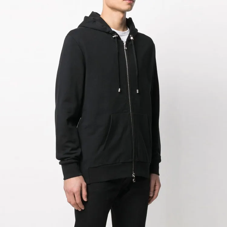 BALMAIN Sweatshirts Men Black-4
