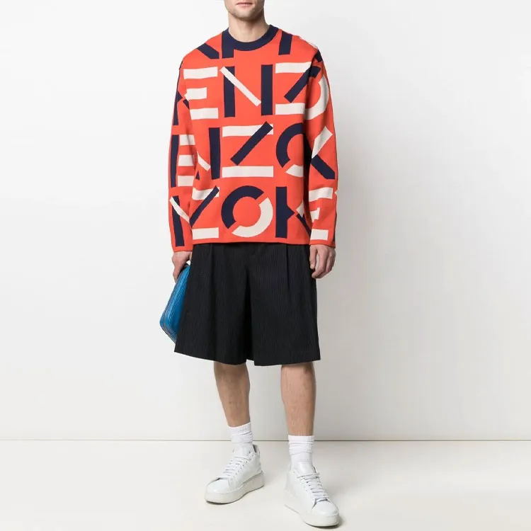 KENZO Sweaters Men Orange-1