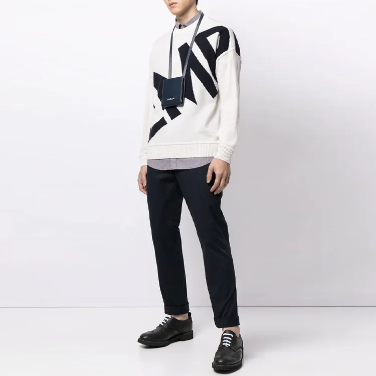 EMPORIO ARMANI Cashmere Sweaters Men White-3