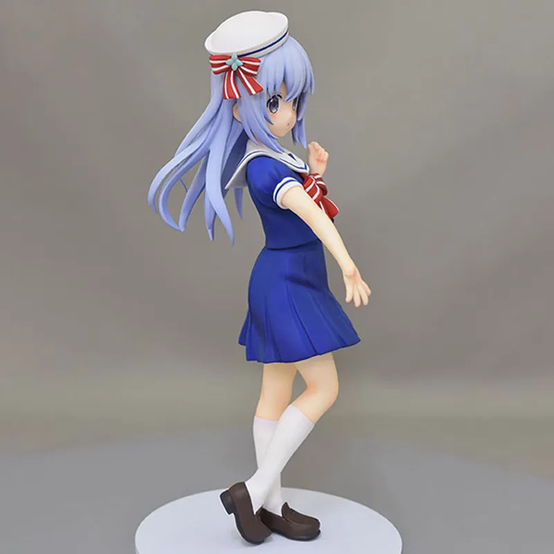 FURYU Is The Order A Rabbit? Chino Kafu Sailor Suit Ver. With Base Bonus Gifts 18cm-2
