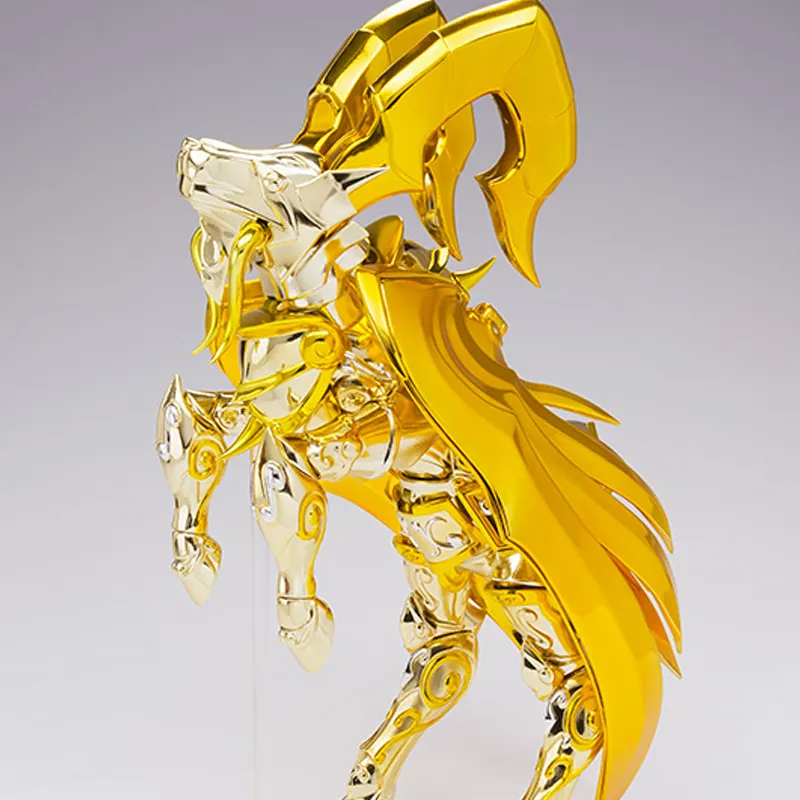 BANDAI Asura Bandai Saint Seiya Armor Of Mythology EX Sacred Armor Gold Soul God Goat Capricorn Scale Figures 18cm-4