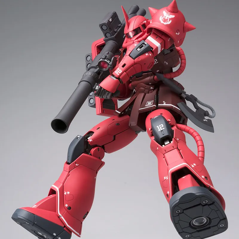 BANDAI 1/100 FIX GFFMC Mobile Suit Gundam, Char's Zaku II 18cm Hobby Model-4
