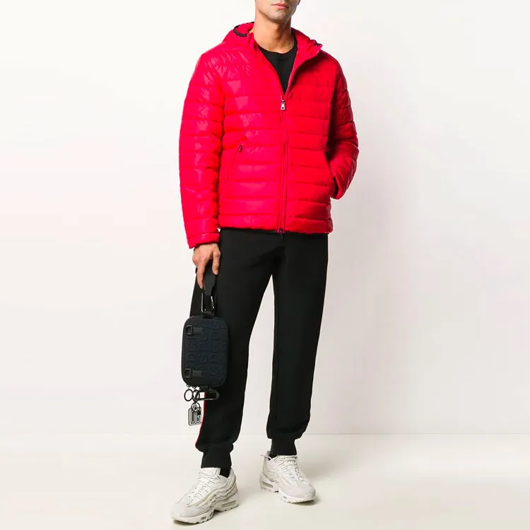 EMPORIO ARMANI EA7 Down Jacket Men's Red-1