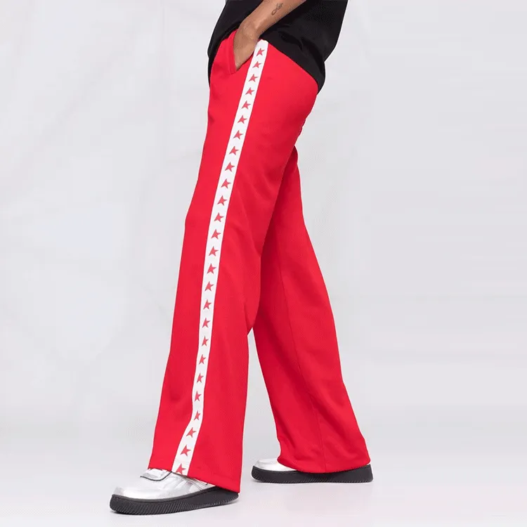 Golden Goose Knitted Sweatpants Women's Red-4