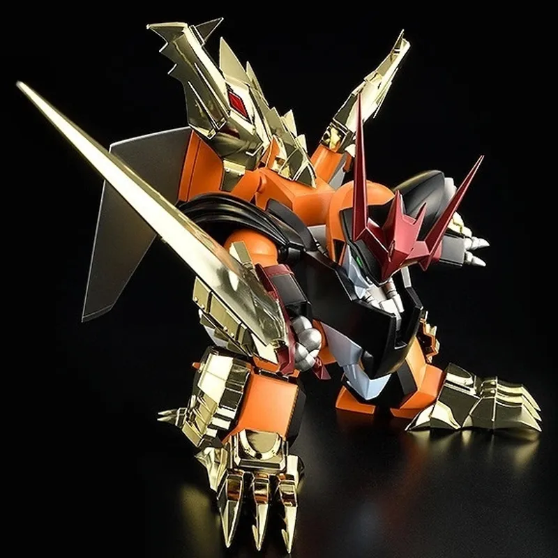 MAX Factory PLAMAX Demon God Heroes Series Shadow Radiant Iron Cloak Evil Tiger Pill Model Kits 8cm-4