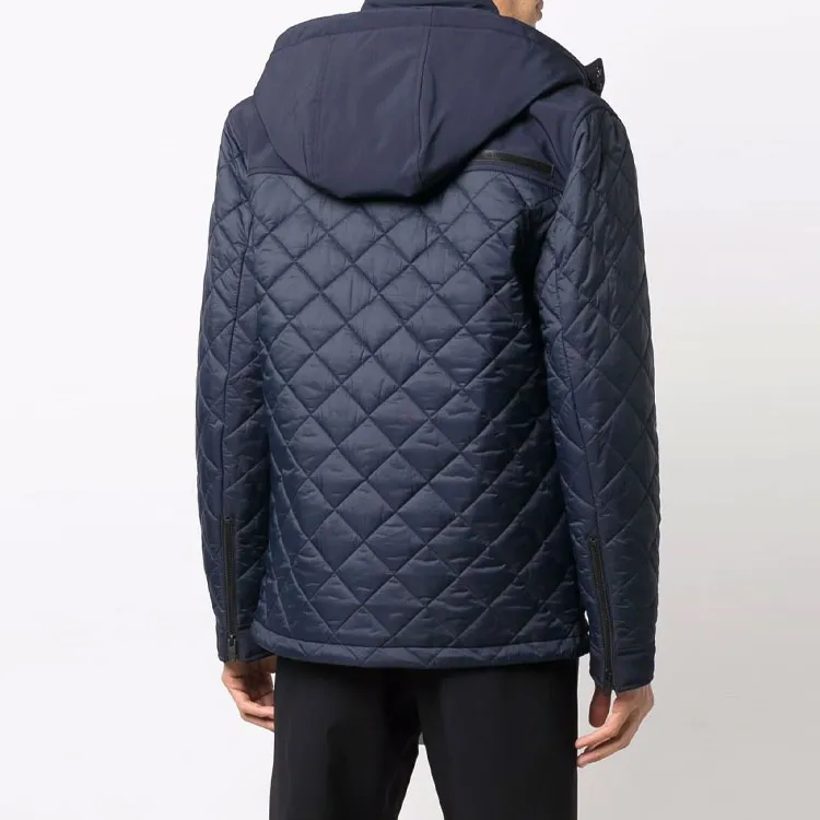 Moose Knuckles Jackets Men Blue-3