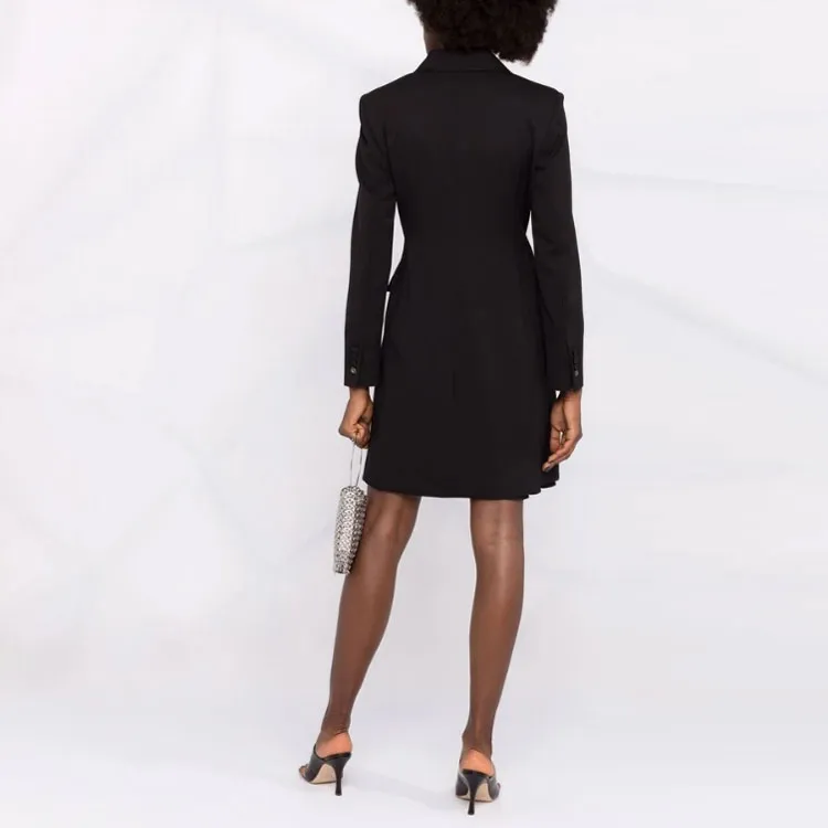 MaxMara Petali Single-Breasted Blazer Dress-3