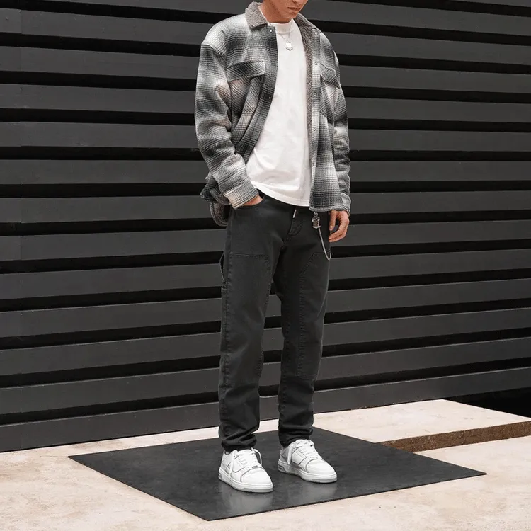 REPRESENT Velvet Jackets Men White-3