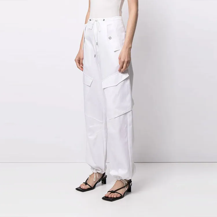 DION LEE Cargo Pants Women's White-3