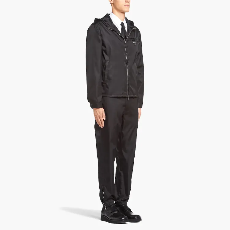 PRADA Re Nylon Hooded Blouson Jacket-3