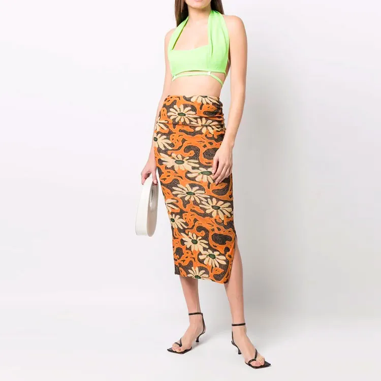 Jacquemus Le Haut Limao Crop Top 'Green'-1