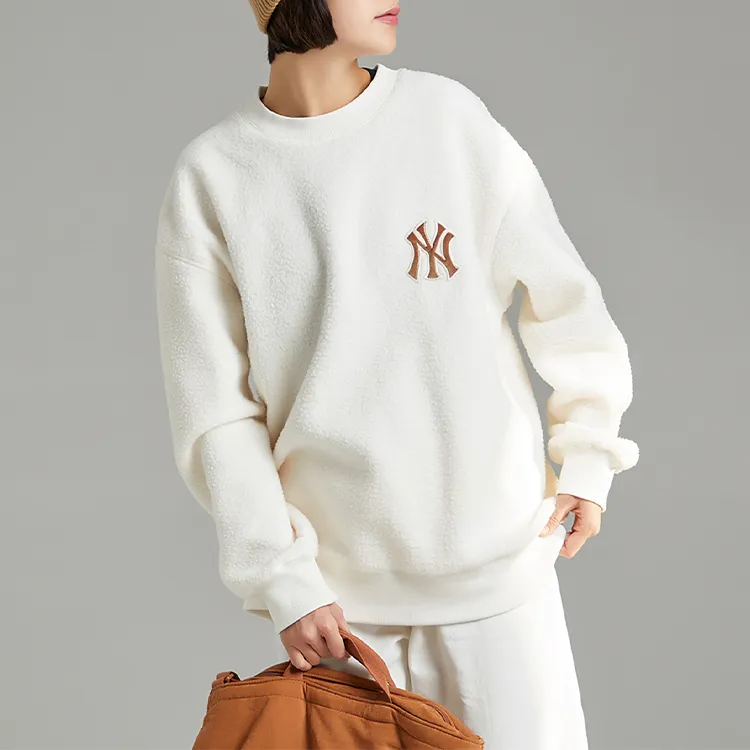 MLB New York Yankees Sweatshirts Unisex White-5
