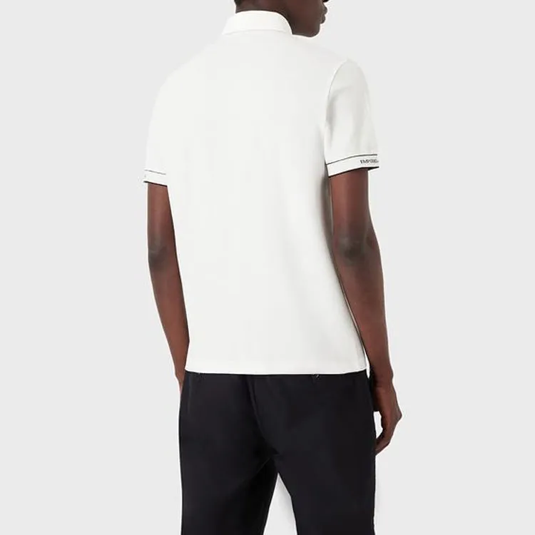 EMPORIO ARMANI Polo Shirt Men's White-5