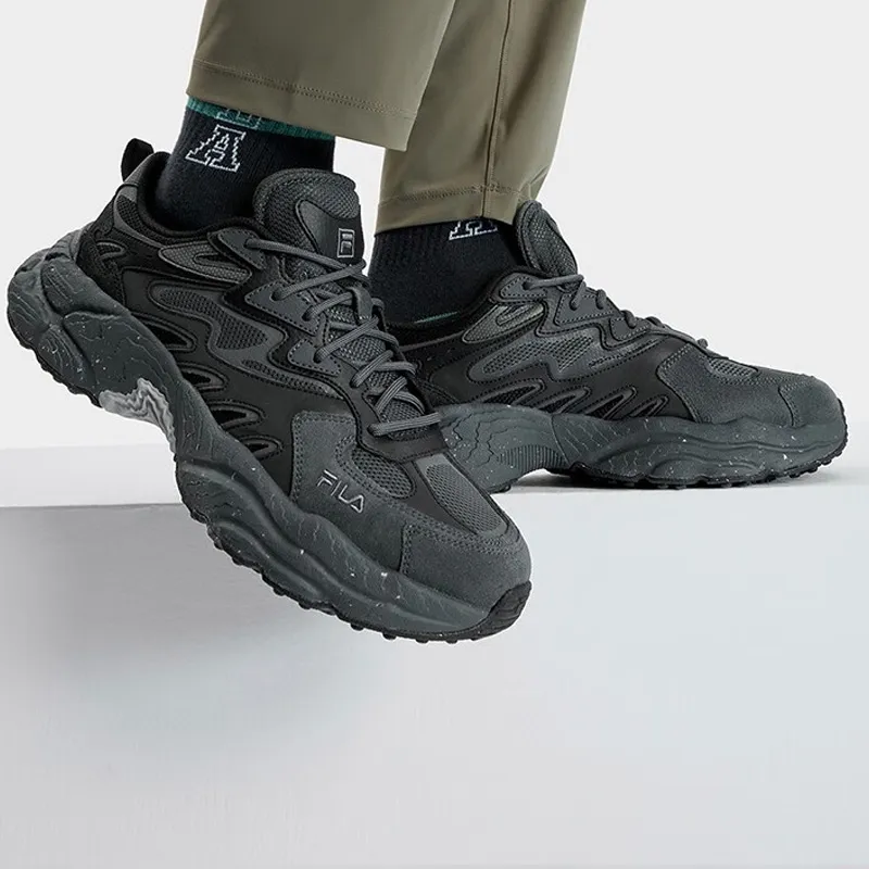 FILA Fern Sneakers 'Black Grey'-8