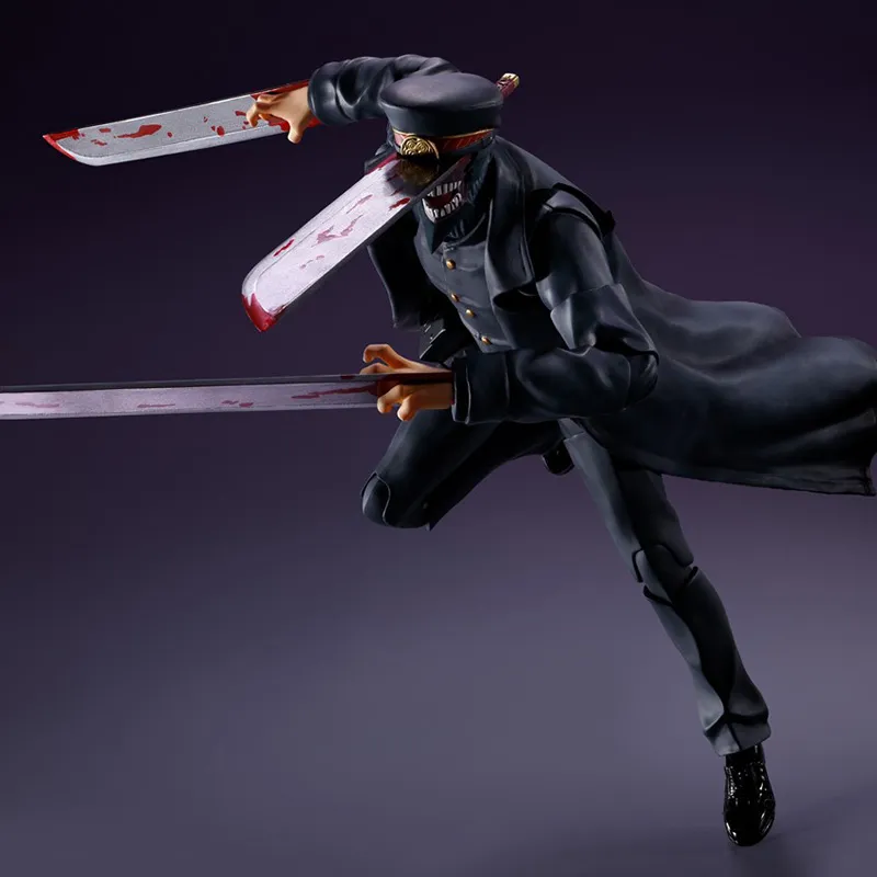 BANDAI Wanda S.h.figures Chainsaw Man Samurai Sword Action Figures 65cm-3