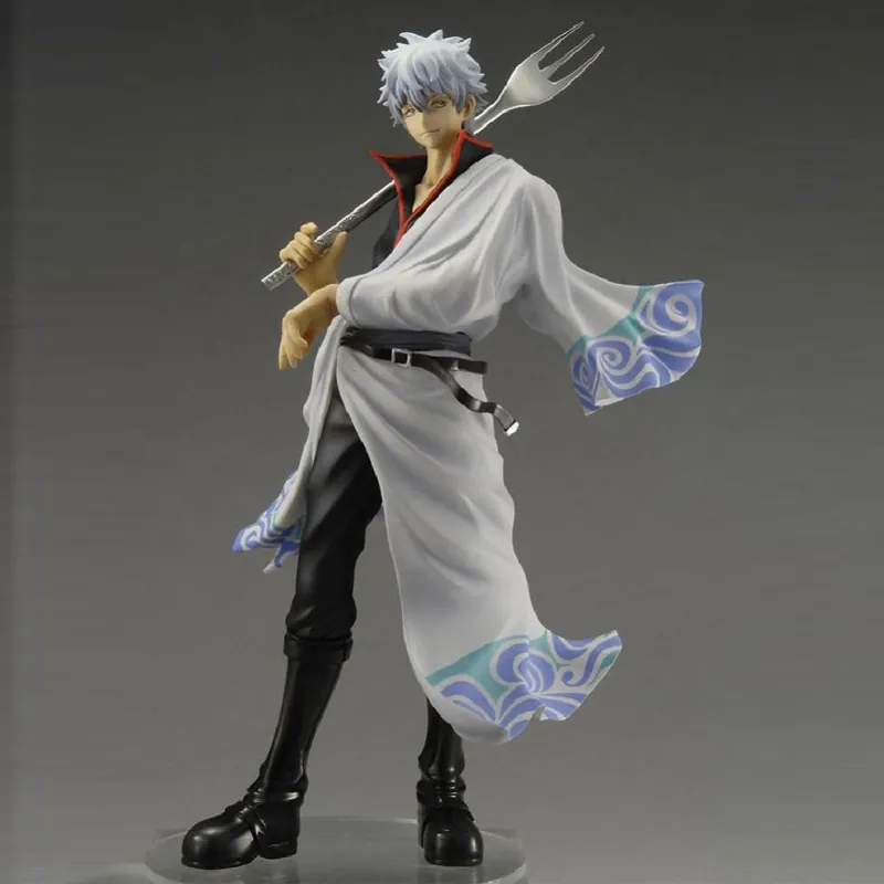 MegaHouse Gintoki Sakata G E Gintama Doll Ornament, Including Base, 27.7cm Scale Figures Medium-2