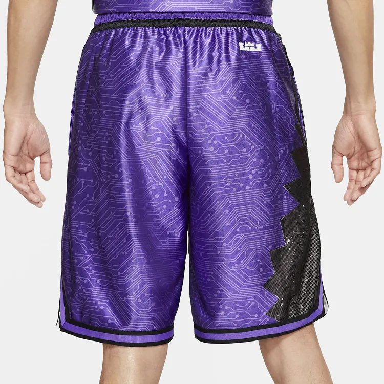Nike Basketball Shorts Men Purple-4