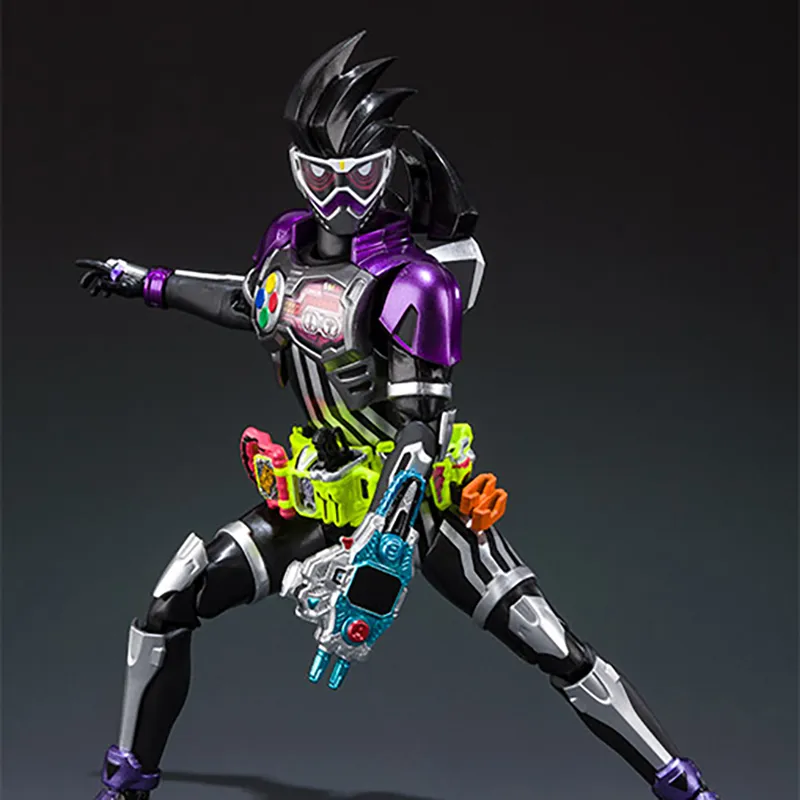 BANDAI Kamen Rider Ex Aid Bandai, Kamen Rider SHF Genm Action Player Lv.0 Action Figure Scale Figures 14.5cm-1
