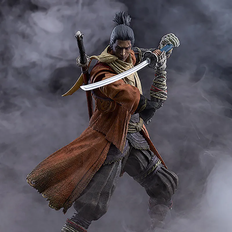 GSC Max Factory Figma 'Sekiro  Shadows Die Twice' Figure DX Edition With Special Bonus Scale Figures 15.5cm-5