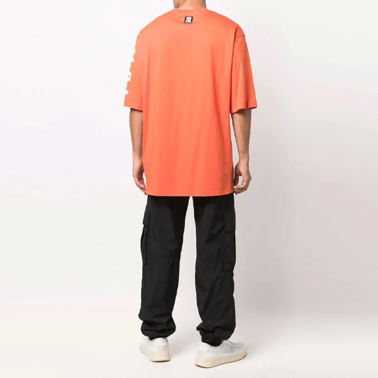 BALMAIN Side Logo print Oversize T shirt-1