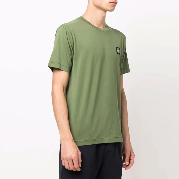 STONE ISLAND 60/2 Cotton Jersey Garment Dyed T Shirt-2