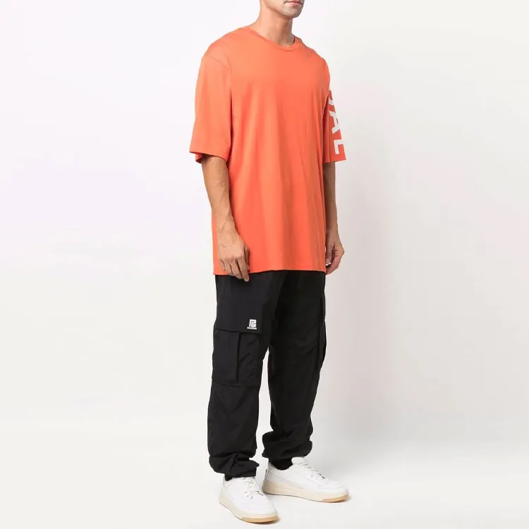 BALMAIN Side Logo print Oversize T shirt-3