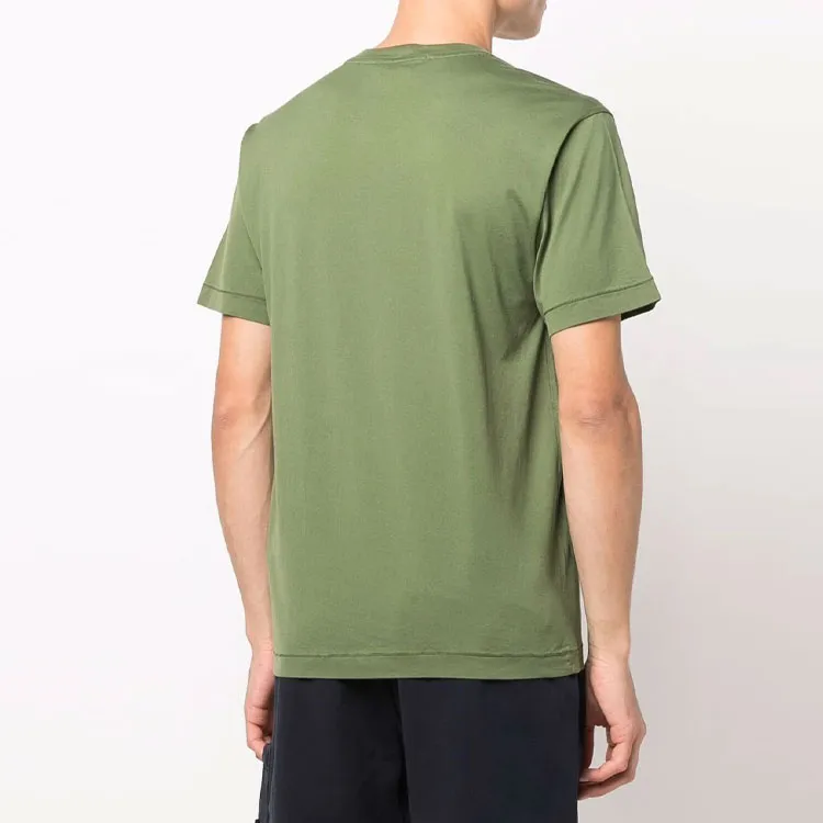 STONE ISLAND 60/2 Cotton Jersey Garment Dyed T Shirt-3
