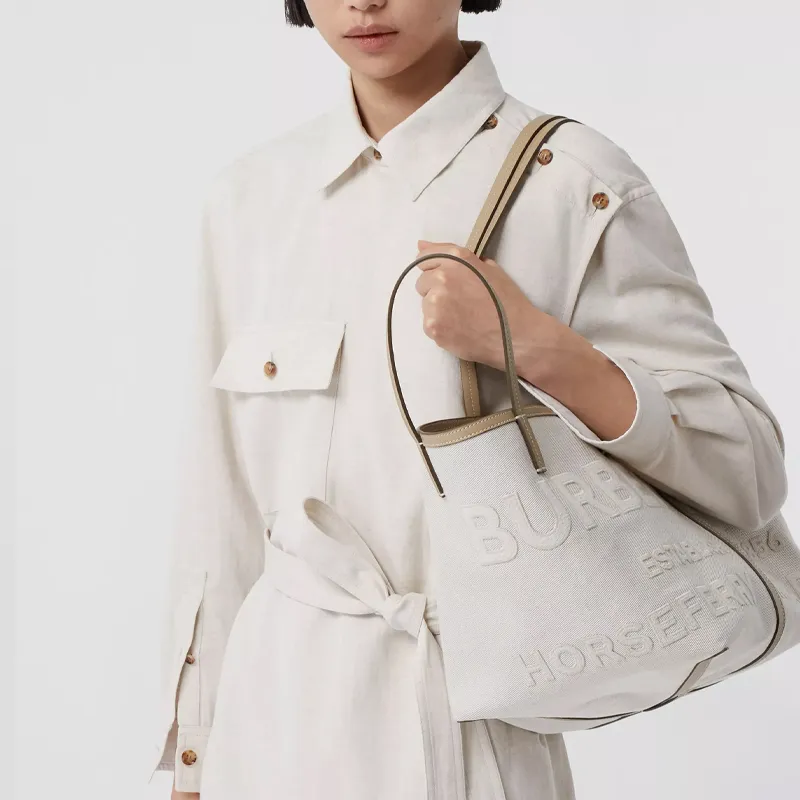 Burberry Mini Horseferry Tote Bag-7