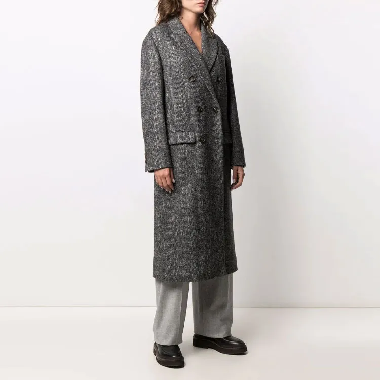 Brunello Cucinelli FW21 Coat Women's Gray-3