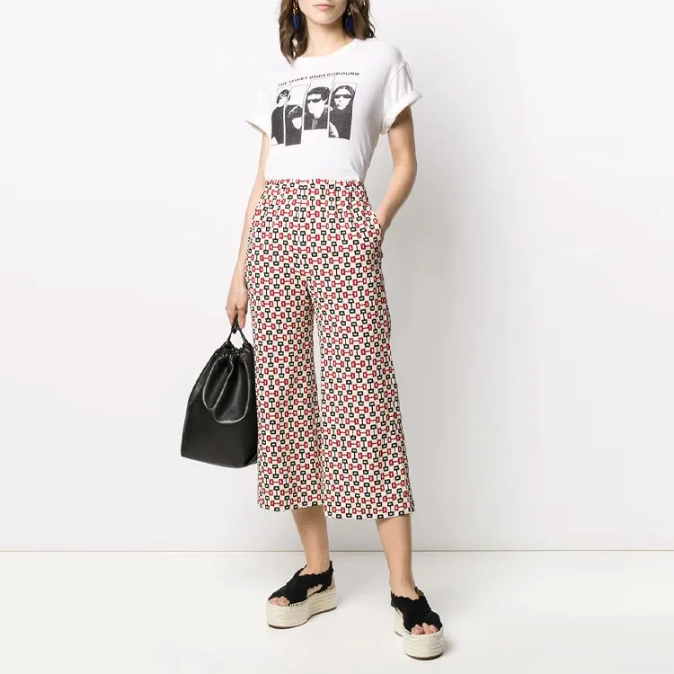 GUCCI Casual Pants Women's White-3