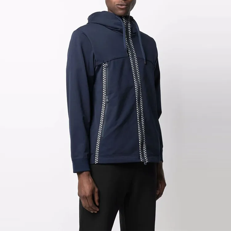 White Mountaineering Logo-patch Zip-up Hoodie-2