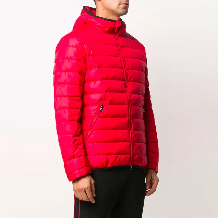 EMPORIO ARMANI EA7 Down Jacket Men's Red-3