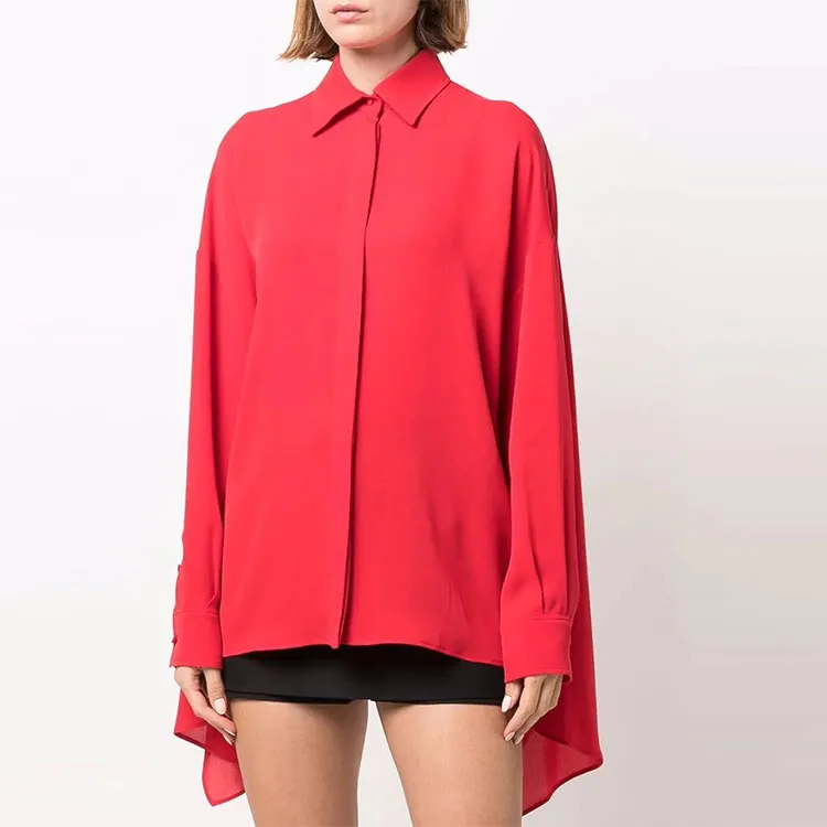 Valentino Shirts Women's Red-3