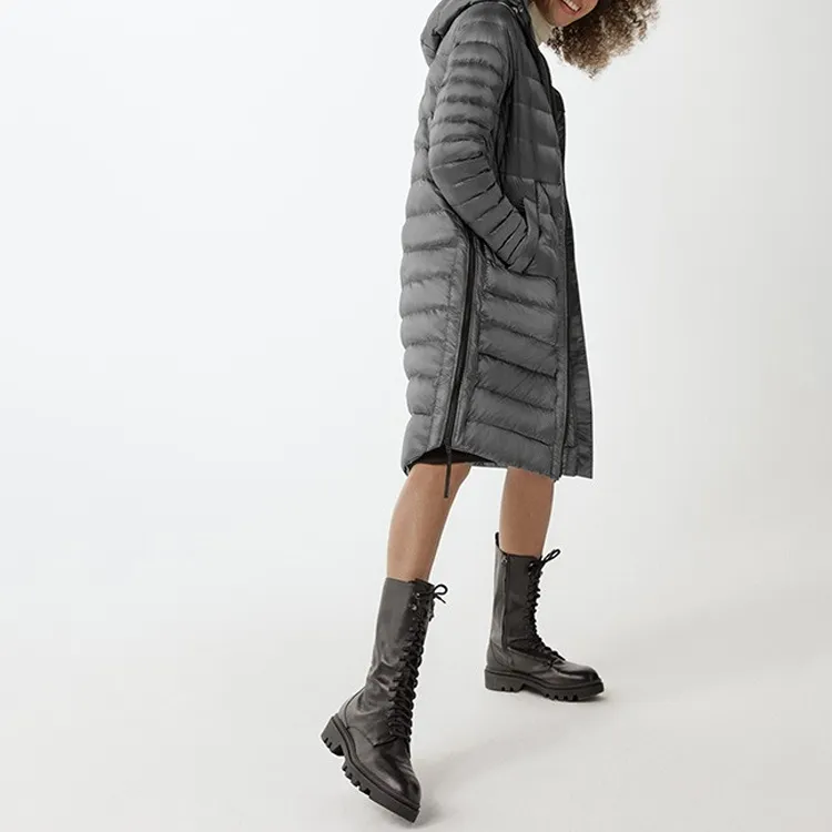 Canada Goose Down Jacket Women's Silver Birch With North Star White-5