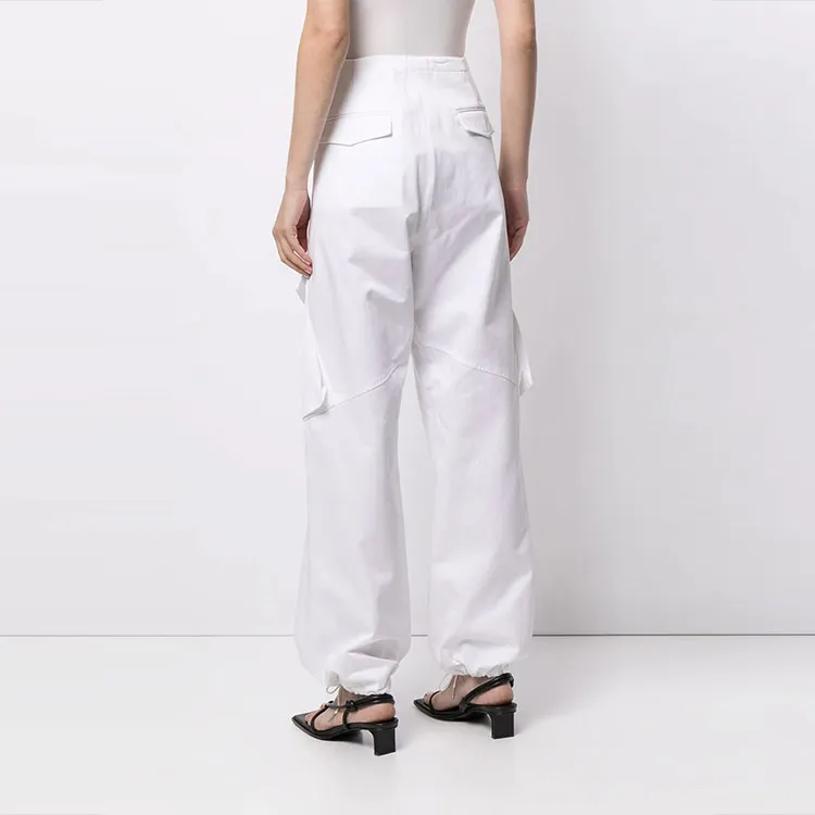 DION LEE Cargo Pants Women's White-2