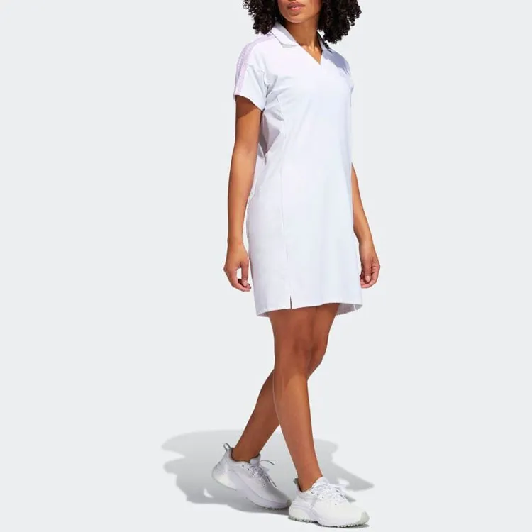 Adidas Short-Sleeved Dresses Women's White-6
