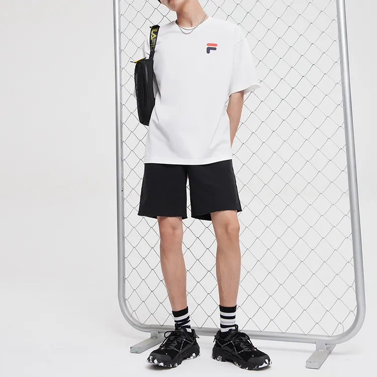 FILA FUSION FOB Series T Shirt Unisex White-5