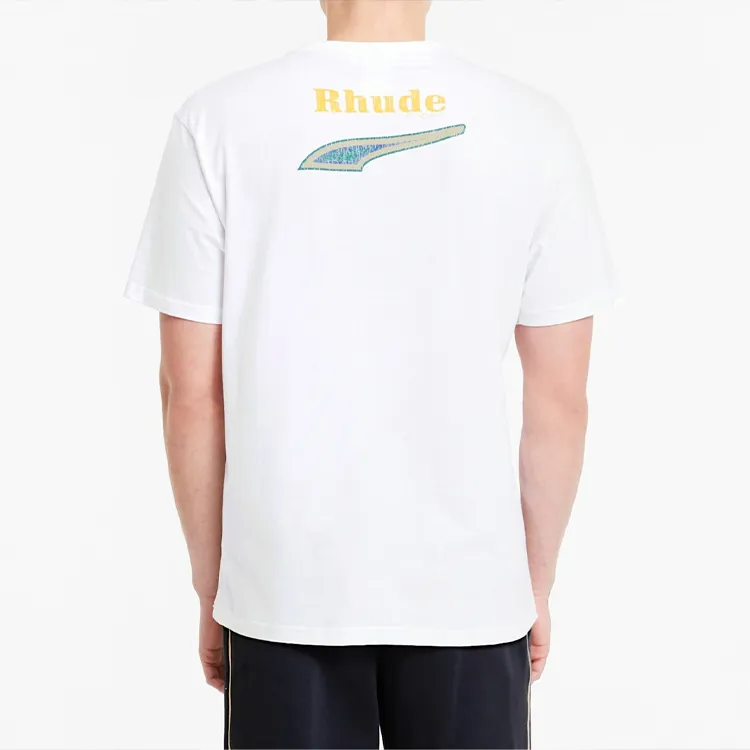 Rhude X PUMA RHUDE Collaboration T Shirts Unisex-3