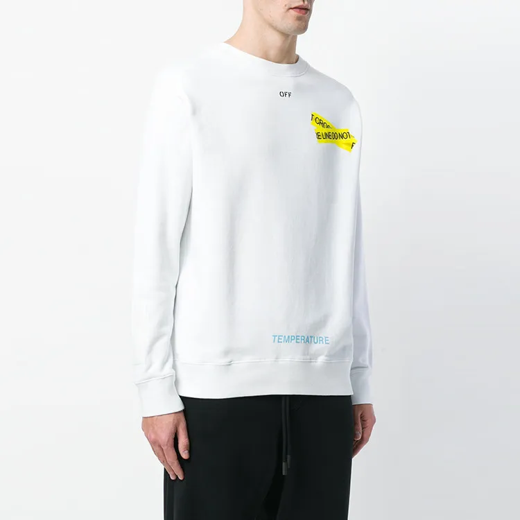 OFF WHITE Firetape L/S Tee-1