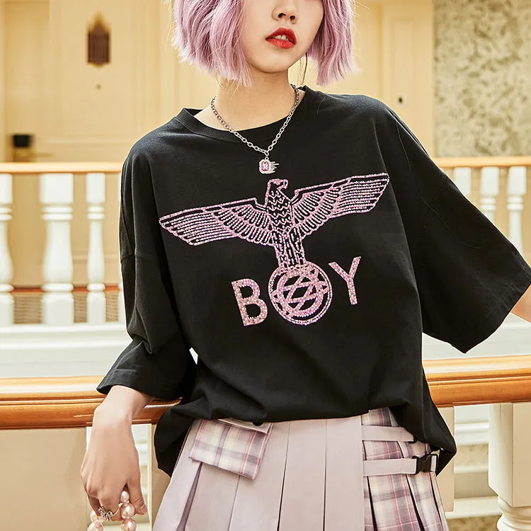 Boy London SS21 T Shirt Unisex Black-4