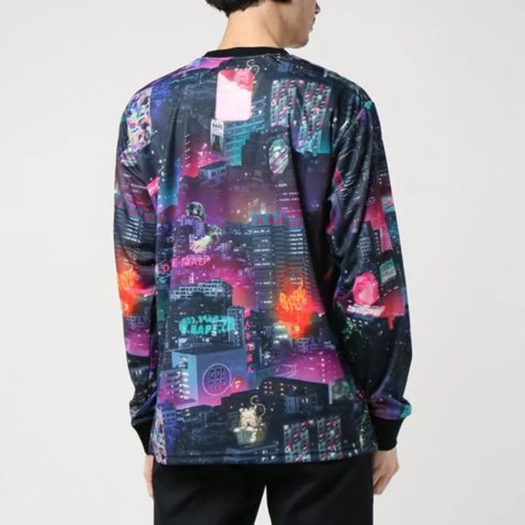 Bape Neon Tokyo L/S Tee-3