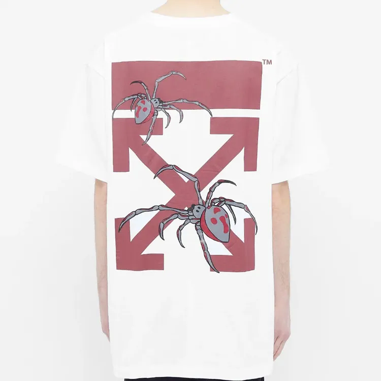 OFF WHITE Oversized Fit Arachno Arrows T Shirt-2
