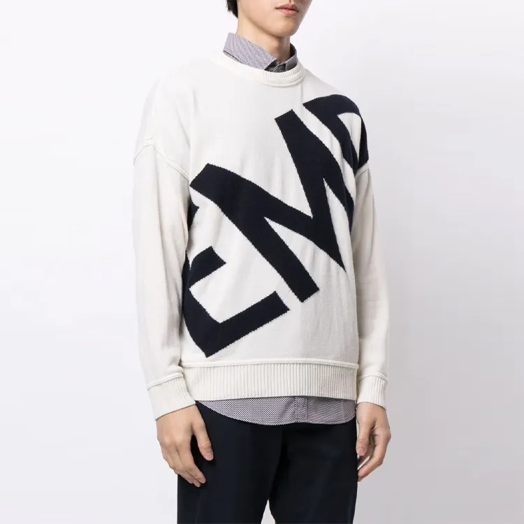EMPORIO ARMANI Cashmere Sweaters Men White-1