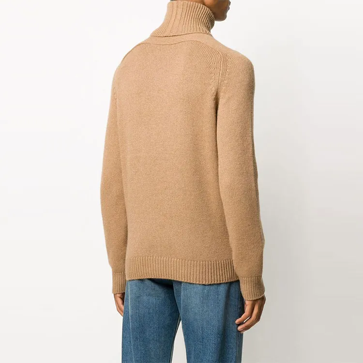SAINT LAURENT FW21 Sweater Men's Brown-3