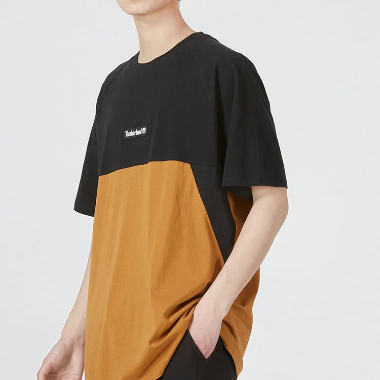 Timberland T Shirts Men Brown Black-2