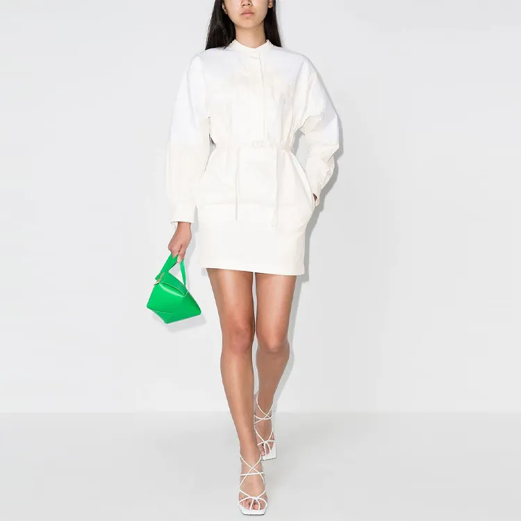 Stella McCartney Long Sleeved Dresses Women's White-1